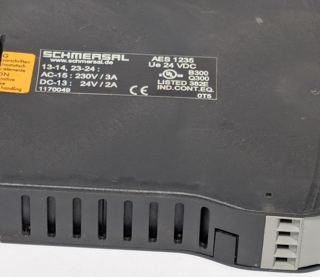 Schmersal Sicherheitsrelais AES 1235 - 1170049 Safety Relay Module 24V DC 230V