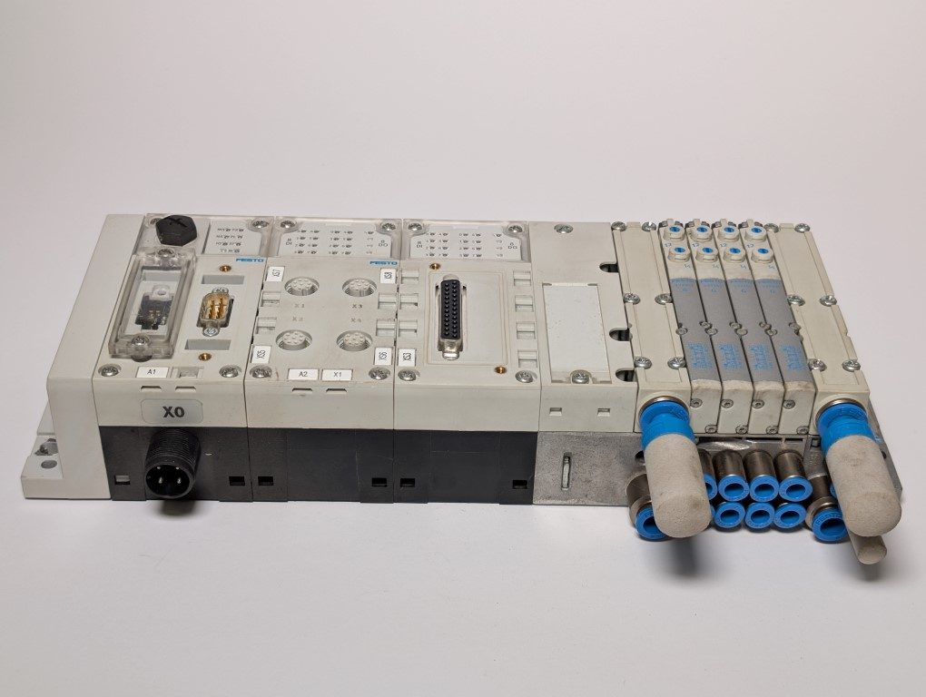 Festo CPX-FB11 + CPX-AB-4-M12 + CPX-AB-1-SUB-BU + MPA1-FB-EPL-G + 4 X 533345