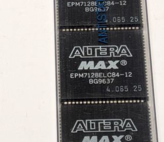 Altera EPM7128ELC84-12, MAX Complex-EEPLD, 128-CELL,12NS Prop DELAY, PLCC-84