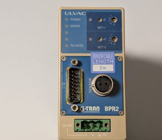 ULVAC BPR2 Pirani Gauge Box Unit - Vakuummeter