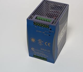 Chinfa WRA 120-24 3-Phasen Getaktet DIN-Schienen Netzteil 120W, 400VAC 24VDC 5A