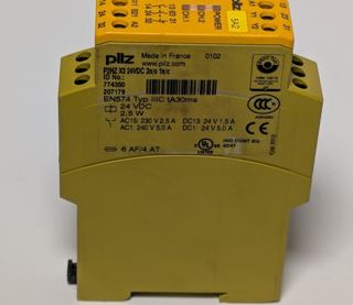 Pilz P2HZ X3 Sicherheitsrelais 24VDC 2-Kanal 2 Sicherheitskontakte Id: 774350