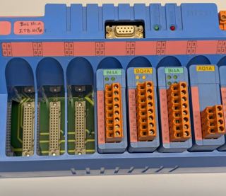 Sulzer ITB-80 112.054.350.200 PLC Module with Rack and Cards