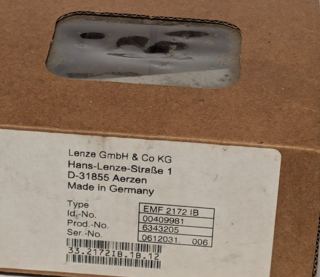Lenze EMF 2172 IB Kommunikationsmodul Id.-Nr. 00409981