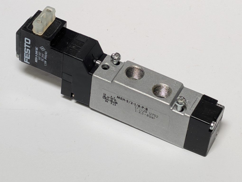 Festo MEH-5/2-1/8-P-B Magnetventil Mat.-Nr. 173129