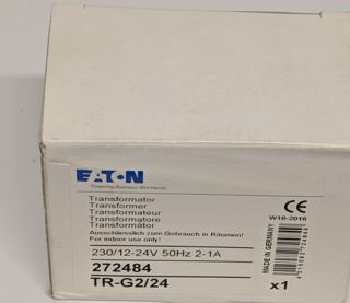 Eaton 272484 – Originalverpackung mit Etikett 272484 TR-G2/24