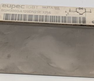 Eupec BSM300GA120DN2SE3256 – Bodenplatte und Typenbeschriftung BSM300GA120DN2SE3256