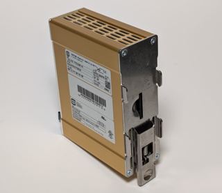 Harting 20781104070 – Rückseite mit Hutschienenhalterung