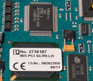 Phoenix Contact 2730187 – Etikett No. 2730187 IBS PCI SC/RI-LK