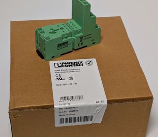 10 x Phoenix Contact Relaissockel PR2-BSC3/4X21 - Order. No.: 2833576